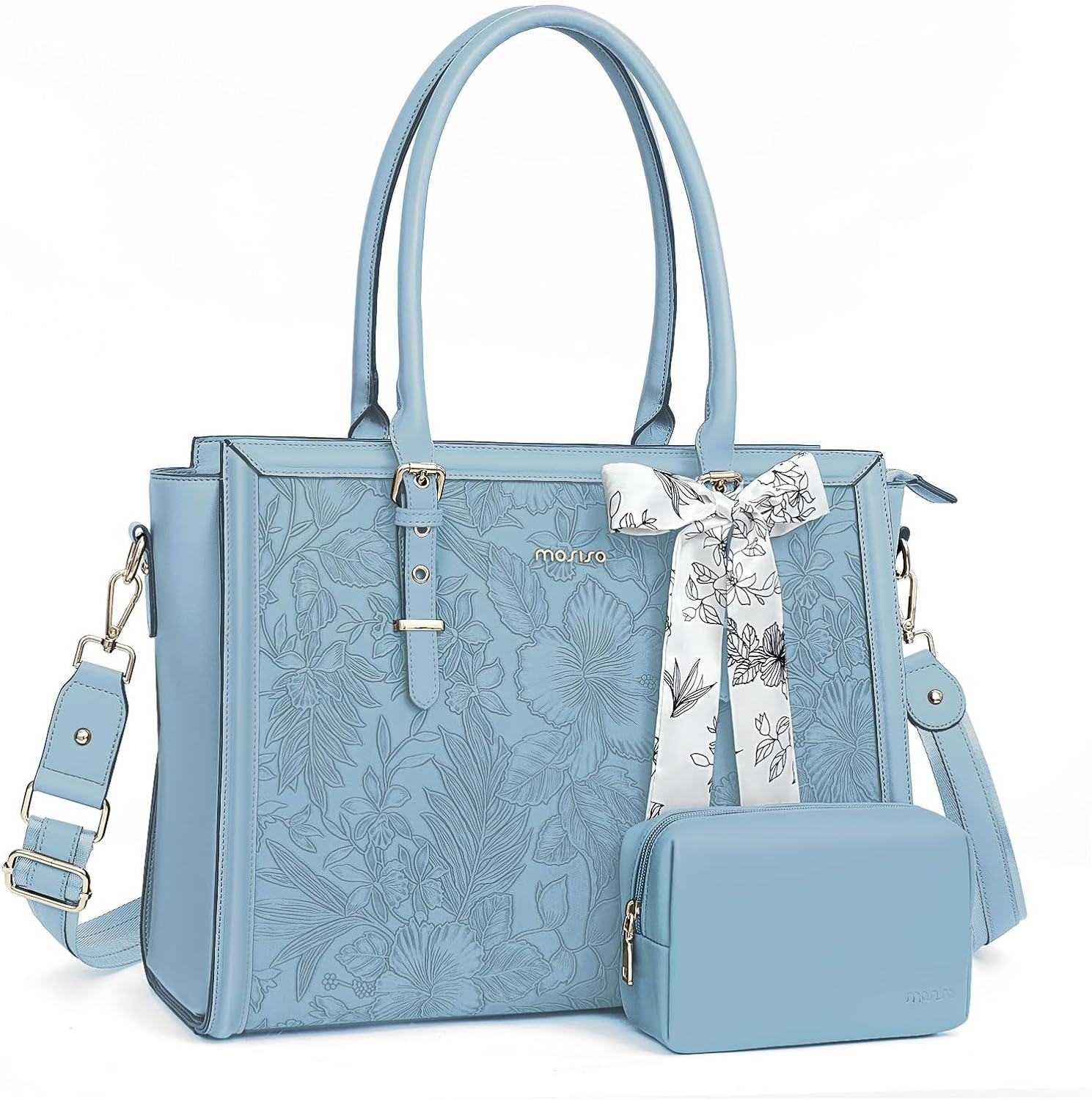 thumbnail image 2 of Genuine Leather Women Tote Bag College Style School Bag Vintage Women's Backpack 16 Inch Computer Cowhide Shoulder Bags 633 2 of 11