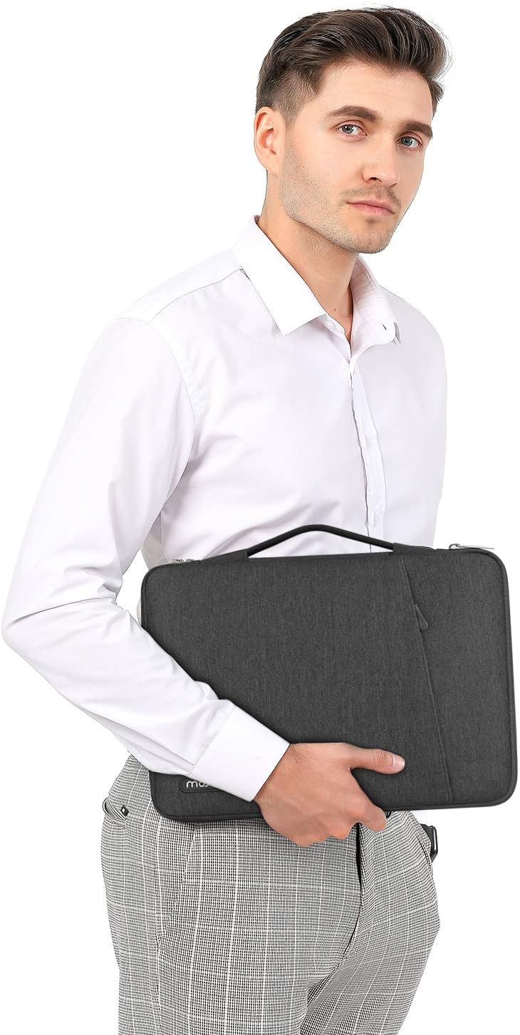 MOSISO Compatible with MacBook Pro 13 inch Case M2 2023, 2022, 2021-2016 A2338 M1 A2251 A2289 A2159 A1989 A1708 A1706, Plastic Hard Case & 360 Protective Sleeve Bag & Keyboard Skin, Space Gray iMosiso