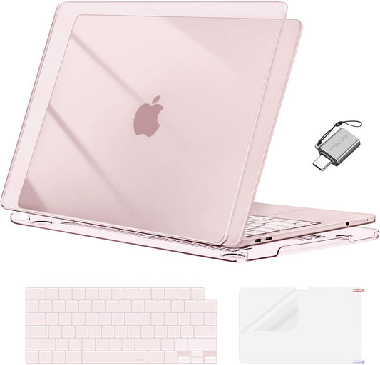 MOSISO Cover Compatible with MacBook Neo Case 13 inch 2026 Release Model A3404, Ultra-Thin Scratch & Crack Resistant Protective Hard Shell Case&TPU Keyboard Cover&Screen Film&Type C, Crystal Clear mysite