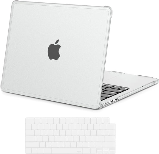 MOSISO Compatible with MacBook Air 13 inch Case M5 2026 M4 2025 M3 M2 2024-2022 A3449 A3240 A3113 A2681, 2 in 1 Kit Seamlessly Closes Reinforced TPU Surround Shell for MacBook Air 13.6, Black mysite