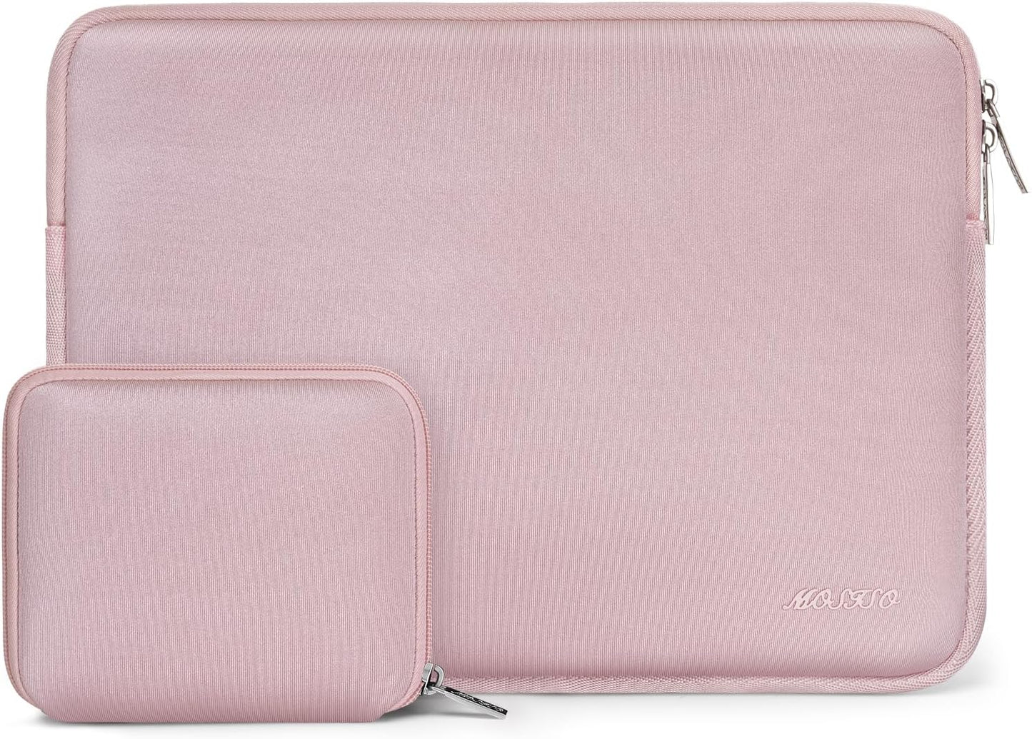 MOSISO Laptop Case 12.3-18.5 inch,12.3 13 13.3 14 15 16 17.3 18.5 inch Laptop Sleeve Bag Compatible with ASUS Gaming Monitor HP Dell Lenovo Notebook, Neoprene Computer Sleeve Bag with Small Case, Black