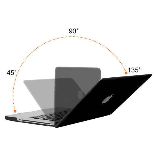 MOSISO Plastic Hard Shell Case & Keyboard Cover & Screen Protector Only Compatible with MacBook Pro 13 inch (A1278, Old Version with CD-ROM), Release Early 2012/2011/2010/2009/2008, Black