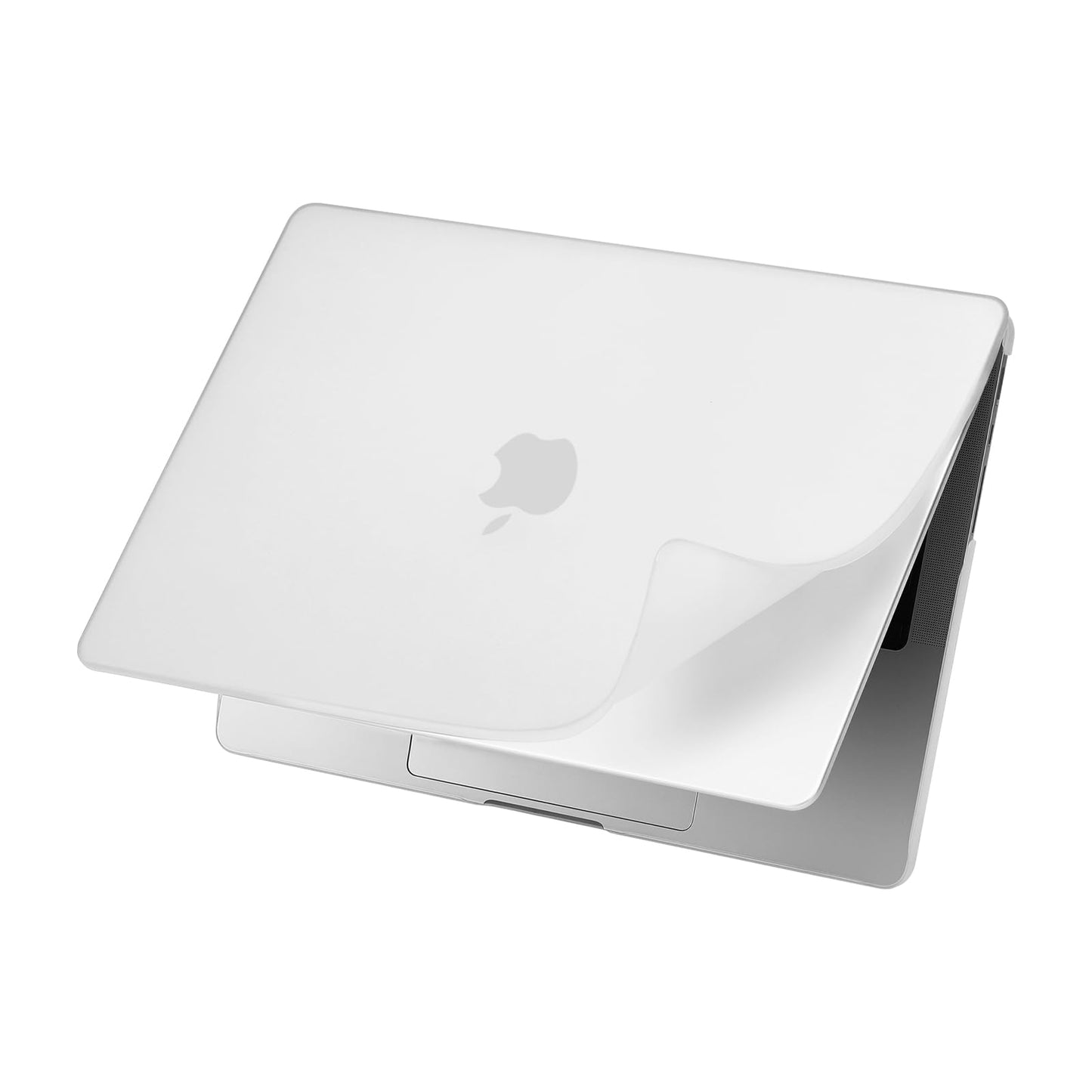 MOSISO Compatible with MacBook Pro 14 inch Case 2025-2021 M4 M3 M2 M1 A3112 A3185 A3401 A2918 A2992 A2779 A2442, Shockproof Anti-Fingerprint Scratch Resistant PP Matte Soft Case Cover, Pink