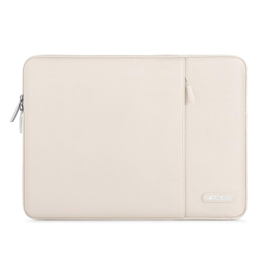MOSISO Laptop Sleeve Case 13-13.3 inch for MacBook Air/Pro 13/Pro 14 | HP Dell ASUS Lenovo Notebook Compatible | Polyester Vertical Computer Sleeve Bag | with Pocket