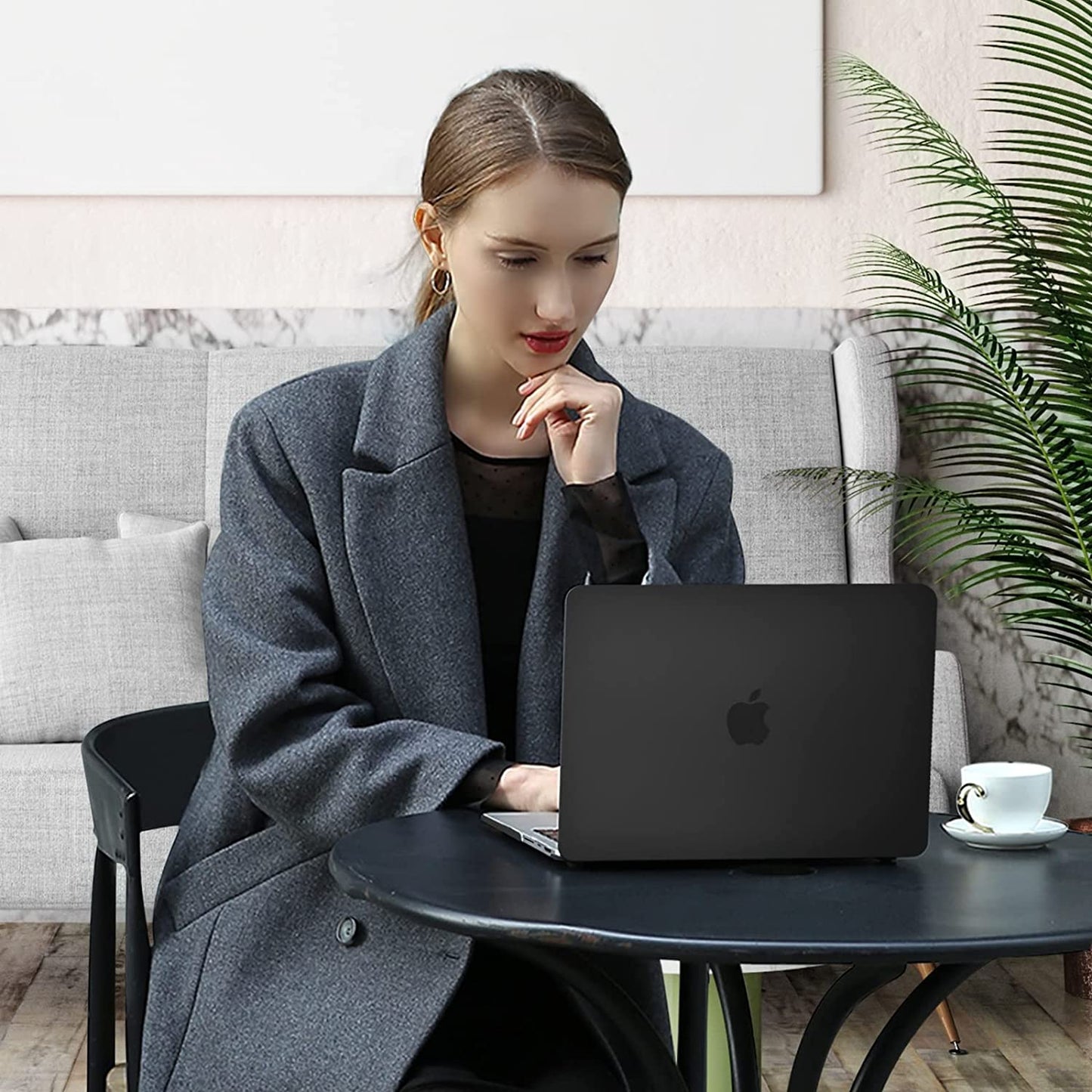 MOSISO Compatible with MacBook Pro 14 inch Case 2021 2022 Release A2442 M1 Pro / M1 Max with Liquid Retina XDR Display Touch ID, Plastic Hard Shell Case & Keyboard Cover Skin, Black iMosiso