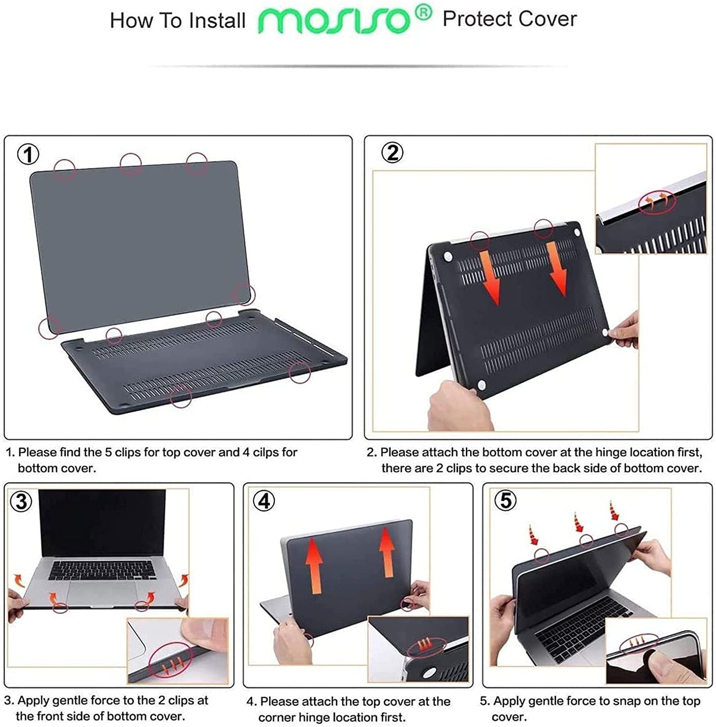 MOSISO Compatible with MacBook Pro 16 inch Case 2020 2019 Release A2141 with Touch Bar Touch ID, Protective Plastic Hard Shell Case & Keyboard Cover & Screen Protector & Storage Bag, Crystal Clear iMosiso