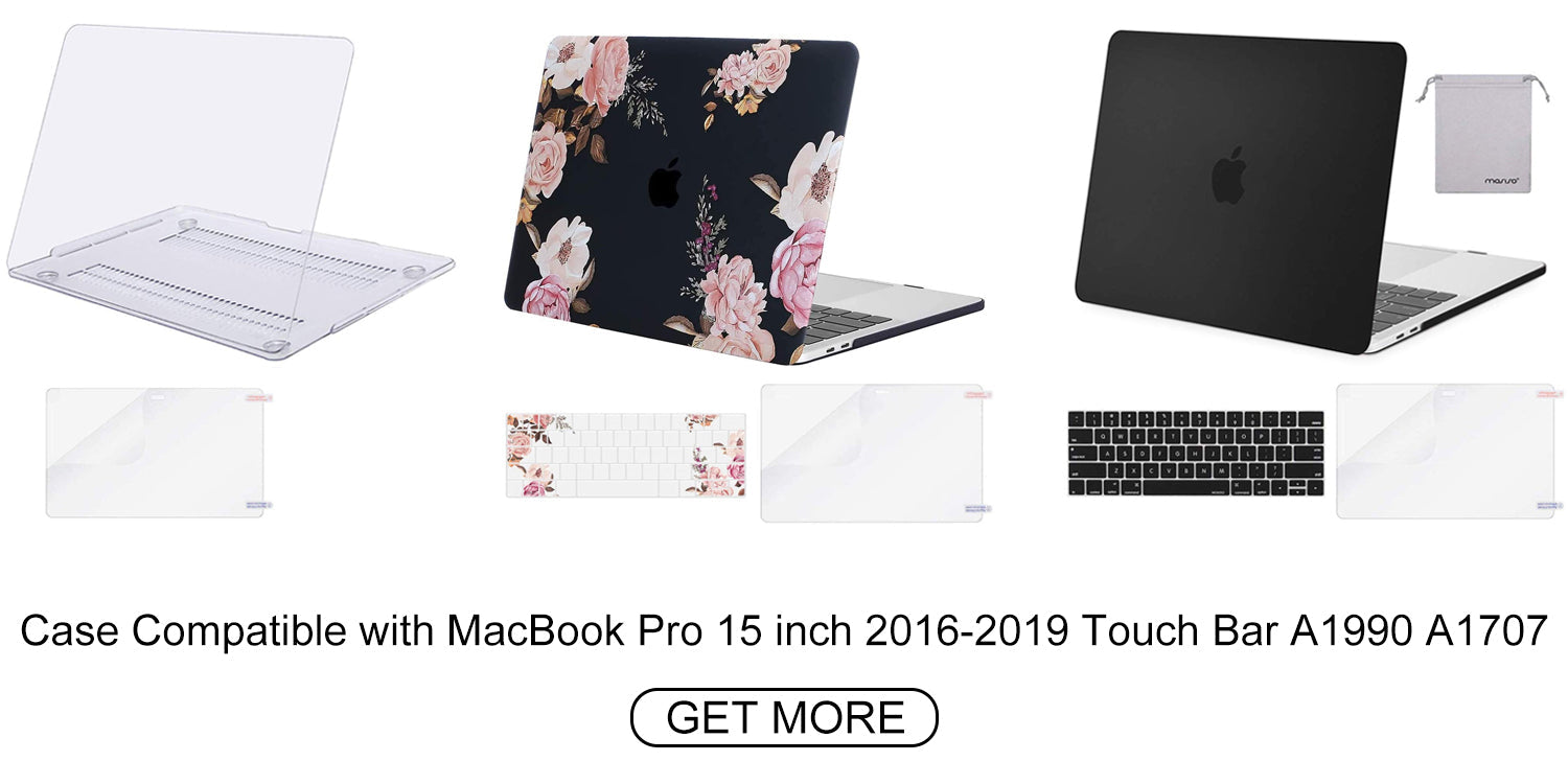 Case for MacBook Pro 15 inch A1990 A1707 2016-2019