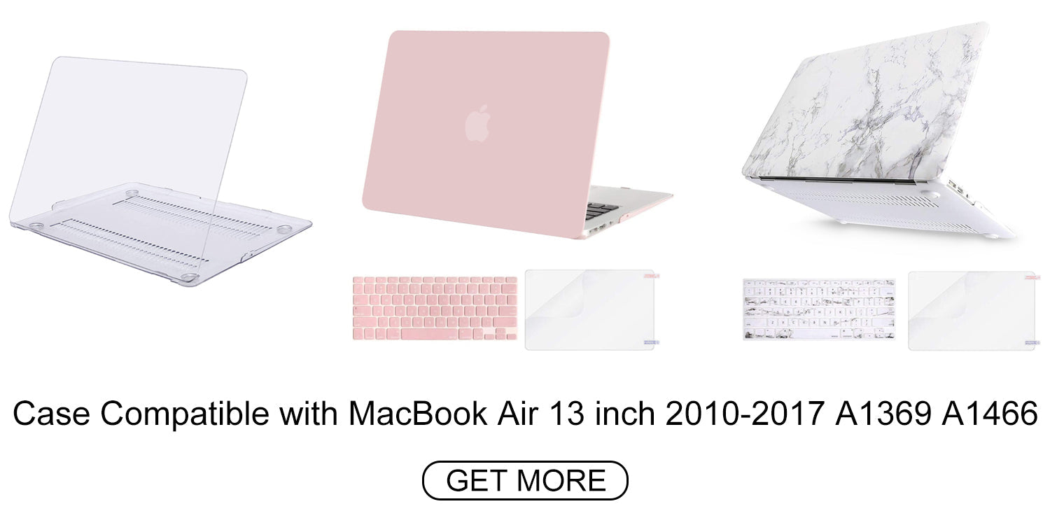 Case for MacBook Air 13 inch A1369 A1466 0lder Version 2010-2017