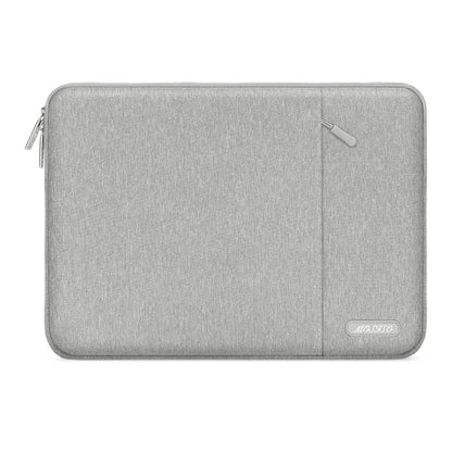 MOSISO Polyester Vertical Laptop Sleeve with Front Pocket, 12.3-18.5 Inch Universal Fit for MacBook Pro 16 M1/M2/M3/M4/M5, HP Dell Lenovo Acer Asus, Compatible with MacBook Neo, Dozens of Colors Available