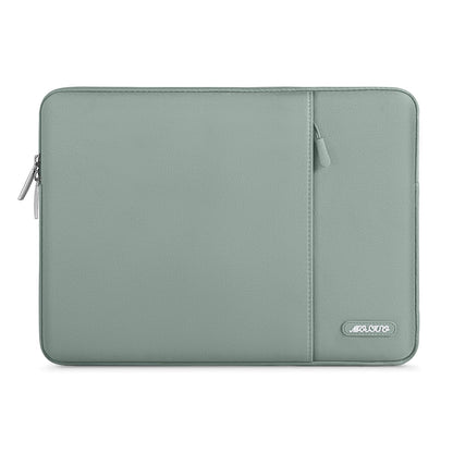 MOSISO Polyester Vertical Laptop Sleeve with Front Pocket, 12.3-18.5 Inch Universal Fit for MacBook Pro 16 M1/M2/M3/M4/M5, HP Dell Lenovo Acer Asus, Compatible with MacBook Neo, Dozens of Colors Available
