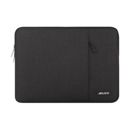 MOSISO Polyester Vertical Laptop Sleeve with Front Pocket, 12.3-18.5 Inch Universal Fit for MacBook Pro 16 M1/M2/M3/M4/M5, HP Dell Lenovo Acer Asus, Compatible with MacBook Neo, Dozens of Colors Available