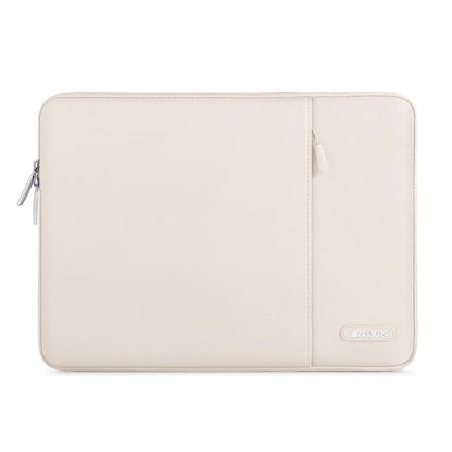 MOSISO Polyester Vertical Laptop Sleeve with Front Pocket, 12.3-18.5 Inch Universal Fit for MacBook Pro 16 M1/M2/M3/M4/M5, HP Dell Lenovo Acer Asus, Compatible with MacBook Neo, Dozens of Colors Available