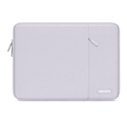 MOSISO Polyester Vertical Laptop Sleeve with Front Pocket, 12.3-18.5 Inch Universal Fit for MacBook Pro 16 M1/M2/M3/M4/M5, HP Dell Lenovo Acer Asus, Compatible with MacBook Neo, Dozens of Colors Available