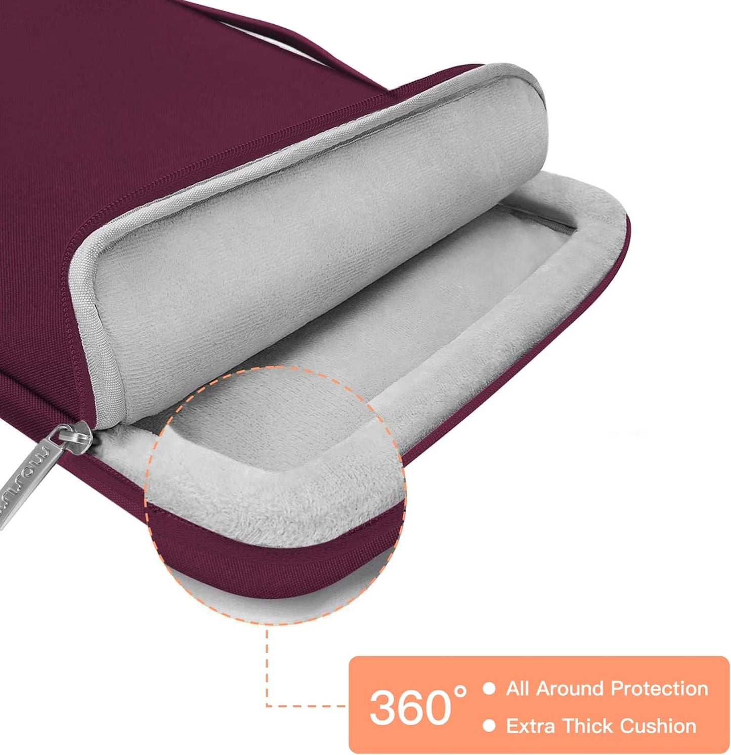 MOSISO Compatible with MacBook Air 13 inch Case 2022 2021 2020 2019 2018 Release A2337 M1 A2179 A1932 Retina Display Touch ID, Plastic Hard Shell&360 Protective Sleeve Bag&Keyboard Skin, Marsala Red iMosiso