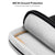 MOSISO 12.9 inch Tablet Sleeve Case for iPad Pro 13 M4 & iPad Air 13 M3 M2, iPad Pro 12.9 M2 M1 6/5th with Magic Keyboard&Smart Keyboard Folio, Side Open Carrying Bag with 4 Zipper Pockets, Black