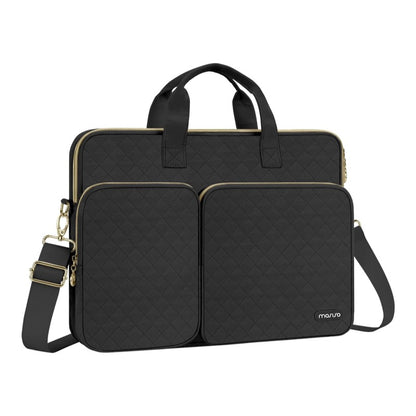 MOSISO‑360‑Reinforced‑Edge‑Laptop‑Case‑Bag,Multi‑Size‑13‑3‑14‑16‑Inch,Tuck‑Handle,Detachable‑Strap & Rear‑Trolley‑Belt