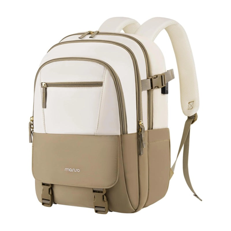 MOSISO‑Unisex‑Lightweight‑Laptop‑Backpack,15‑6‑16‑Inch‑Fit,Multi‑Pockets,Anti‑Theft‑Pocket & Rear‑Luggage‑Strap