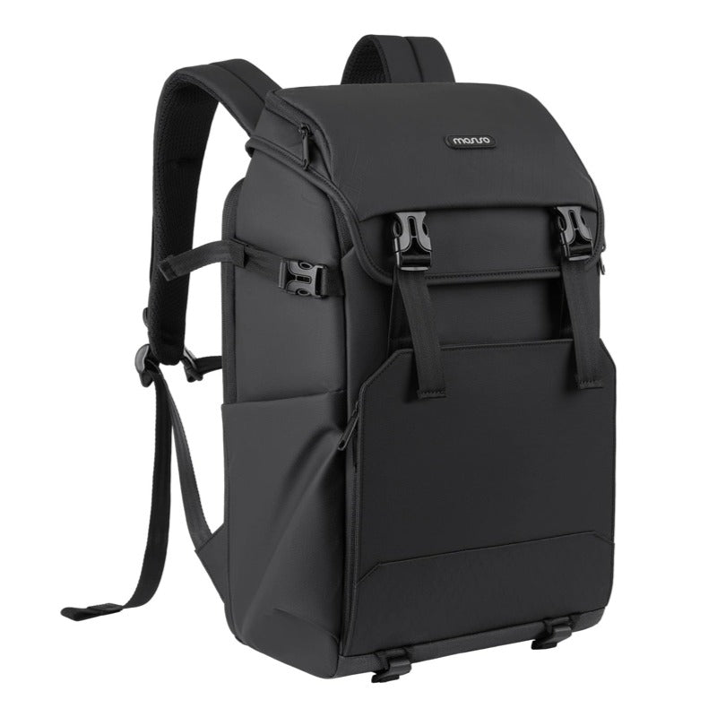 MOSISO Camera Backpack with Custom Padded Dividers. Side Quick Access for DSLR, Mirrorless & 15-16" Laptops