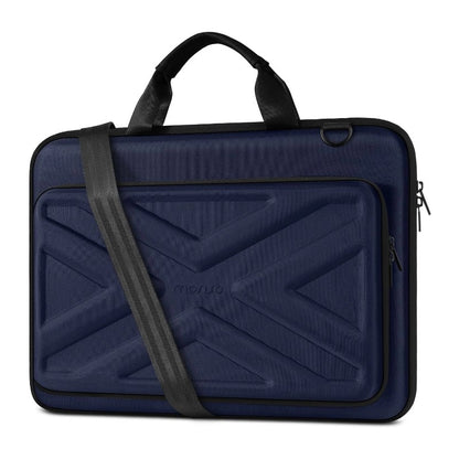 MOSISO EVA Hard‑Shell Laptop Bag for Men, 15‑16‑Inch Business Briefcase with 180‑Degree Full Opening