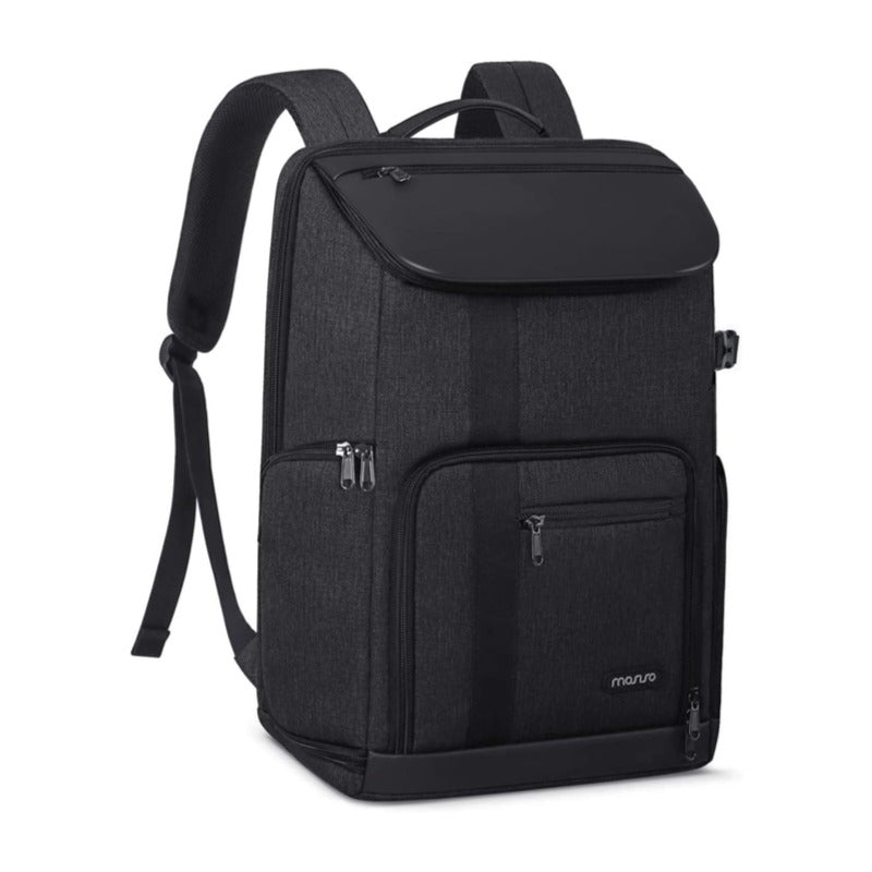 MOSISO Diamond Quilt Approved 30L Carry On Backpack, 180° Opening Weekender Pack with Free Packing Cubes & USB Port Fits 16 Inch Laptops for Men Women