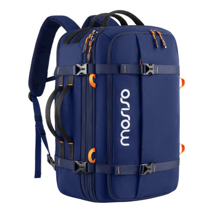 MOSISO 40L Mens Duffel Travel Backpack, 180 Degree Opening, Wet Dry Pocket USB Port and Rear Trolley Strap