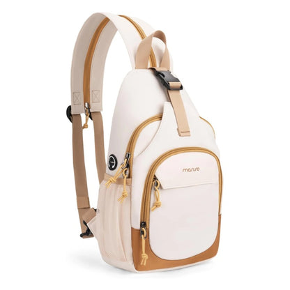 MOSISO Crossbody Sling Bag & Hiking Daypack for Women Men — USB Charging Port, Anti-Theft Pocket & Adjustable Padded Strap