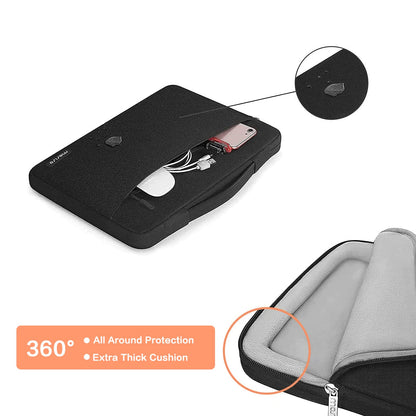 MOSISO 360 Protective Laptop Sleeve Compatible with MacBook Air/Pro, 13-16 inch Notebook, Compatible with MacBook Pro 14 inch M4 M3 M2 M1 Pro Max 2024-2021, Polyester Bag with Belt