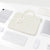 MOSISO 13-16 inch Laptop Case, Puffy Sleeve for MacBook Air/Pro | Compatible with HP Acer Dell ASUS Lenovo | Rectangle Quilted Computer Bag | with Handle & Flower Pendant | Sand Color
