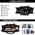 MOSISO Laptop Tote Bag for Women, 15.6 inch PU Leather Rhombus Quilted Work Bag with Cup Holder & Clutch Purse, Large Capacity Teacher Computer Briefcase for Business Office, Black