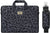 MOSISO Laptop Shoulder Bag Compatible with MacBook Pro 16 inch 2023-2019 M2 A2780 M1 A2485 Pro/Max A2141/Pro Retina 15 A1398, 15-15.6 inch Notebook, Leopard Grain Briefcase Sleeve with Belt, Black