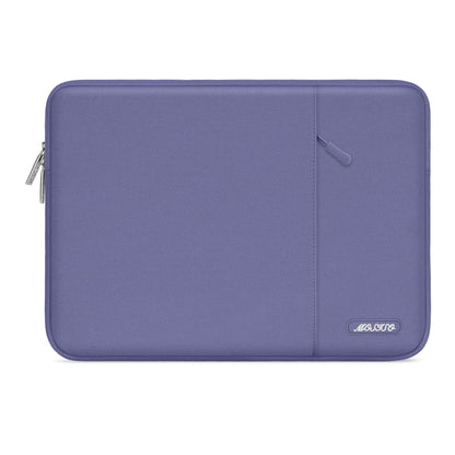 MOSISO Polyester Vertical Laptop Sleeve with Front Pocket, 12.3-18.5 Inch Universal Fit for MacBook Pro 16 M1/M2/M3/M4/M5, HP Dell Lenovo Acer Asus, Compatible with MacBook Neo, Dozens of Colors Available
