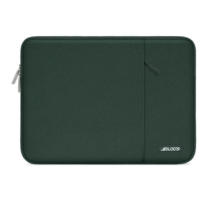 MOSISO Polyester Vertical Laptop Sleeve with Front Pocket, 12.3-18.5 Inch Universal Fit for MacBook Pro 16 M1/M2/M3/M4/M5, HP Dell Lenovo Acer Asus, Compatible with MacBook Neo, Dozens of Colors Available