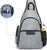 MOSISO Camera Bag Sling Backpack, Full Open Camera Case with Tripod Holder&Rain Cover&Modular Insert for DSLR/SLR/Mirrorless Camera Compatible with Canon/Nikon/Sony/Fuji, Grey