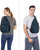 MOSISO Sling Backpack Bag, Crossbody Shoulder Bag Travel Hiking Daypack Chest Bag with Front Square Pocket&USB Charging Port，Deep Teal