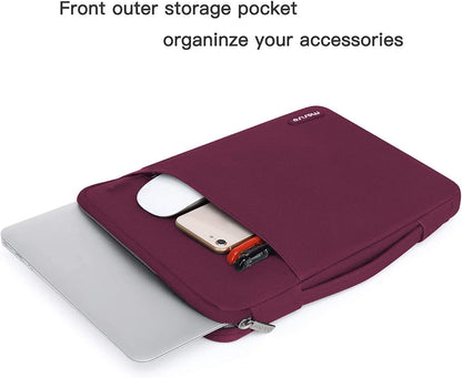 MOSISO Compatible with MacBook Pro 13 inch Case M2 2023, 2022, 2021-2016 A2338 M1 A2251 A2289 A2159 A1989 A1708 A1706, Plastic Hard Case & 360 Protective Sleeve Bag & Keyboard Skin, Marsala Red iMosiso
