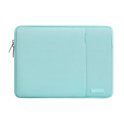 MOSISO Polyester Vertical Laptop Sleeve with Front Pocket, 12.3-18.5 Inch Universal Fit for MacBook Pro 16 M1/M2/M3/M4/M5, HP Dell Lenovo Acer Asus, Compatible with MacBook Neo, Dozens of Colors Available