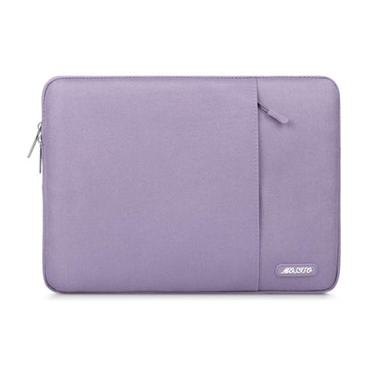 MOSISO Polyester Vertical Laptop Sleeve with Front Pocket, 12.3-18.5 Inch Universal Fit for MacBook Pro 16 M1/M2/M3/M4/M5, HP Dell Lenovo Acer Asus, Compatible with MacBook Neo, Dozens of Colors Available