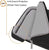 MOSISO 360 Protective Laptop Sleeve Compatible with MacBook Air 13 M2 A2681 M1 A2337 A2179 A1932 / Pro 13 M2 M1 A2338 A2251 A2289 A2159 A1989 A1706 A1708 with Belt&3 Horizontal Parallel Pockets, Black