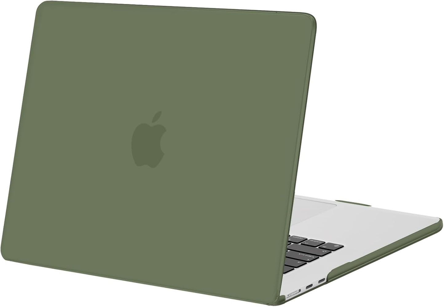 MOSISO Compatible with MacBook Air 15 inch Case M5 2026 M4 2025 M3 2024 M2 2023 A3448 A3241 A3114 A2941 Liquid Retina Display Touch ID, Protective Plastic Hard Shell Case Cover