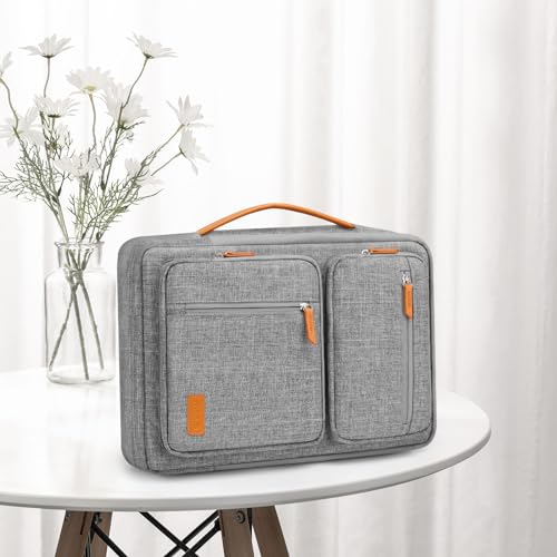 MOSISO Laptop Backpack for Men Women, 15.6-16 inch Laptop Bag, Carry On Daypack for Travel Work, 3 in 1 Flight Approved Computer Travel Backpack with USB Charging Port & Toiletry Bag, Gray iMosiso