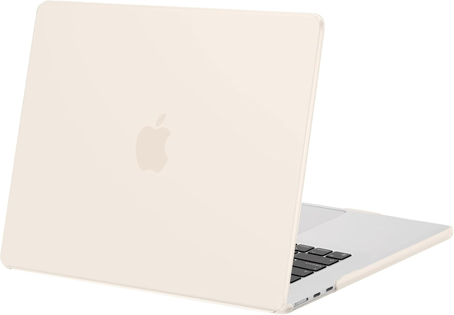 MOSISO Compatible with MacBook Air 15 inch Case M5 2026 M4 2025 M3 2024 M2 2023 A3448 A3241 A3114 A2941 Liquid Retina Display Touch ID, Protective Plastic Hard Shell Case Cover