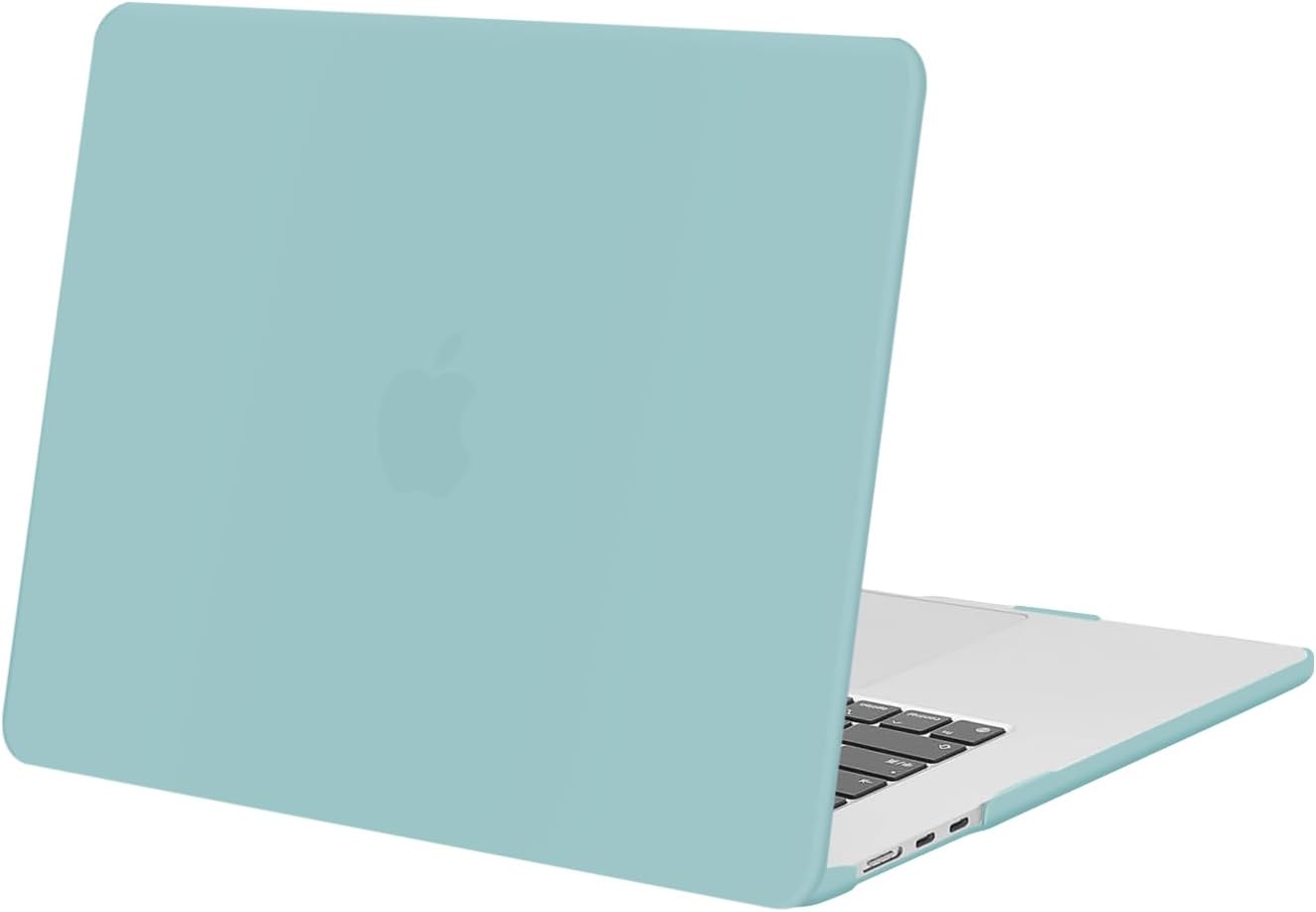 MOSISO Compatible with MacBook Air 15 inch Case M5 2026 M4 2025 M3 2024 M2 2023 A3448 A3241 A3114 A2941 Liquid Retina Display Touch ID, Protective Plastic Hard Shell Case Cover