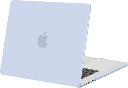 MOSISO Compatible with MacBook Air 15 inch Case M5-M2 2026-2023 A3448 A3241 A3114 A2941 Liquid Retina Display Touch ID, Protective Plastic Hard Shell Case Cover