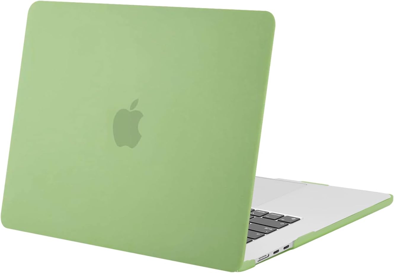MOSISO Compatible with MacBook Air 15 inch Case M5 2026 M4 2025 M3 2024 M2 2023 A3448 A3241 A3114 A2941 Liquid Retina Display Touch ID, Protective Plastic Hard Shell Case Cover