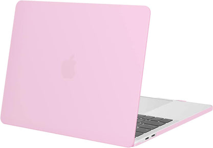 MOSISO Compatible with MacBook Pro 13 inch Case M2 2026, 2025, 2024, 2023, 2022-2016 A2338 M1 A2251 A2289 A2159 A1989 A1708 A1706 with/Without Touch Bar, Plastic Hard Shell Case Cover, Matte Black