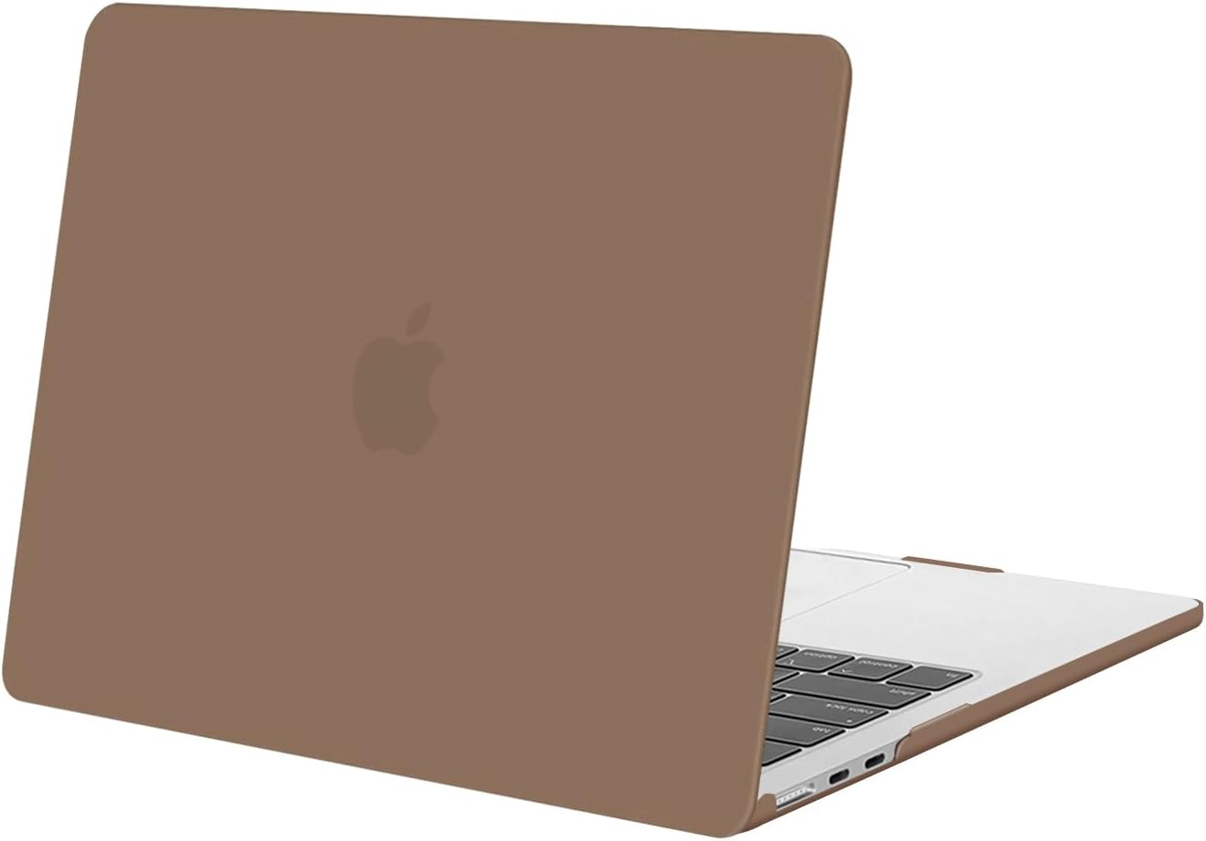 MOSISO Compatible with MacBook Air 13 inch Case 2025 2024 2023 2022 Release M4 A3240 M3 A3113 M2 A2681, Protective Plastic Hard Shell Cover Compatible with MacBook Air 13.6 inch Case, Black