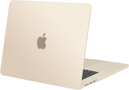 MOSISO Compatible with MacBook Air 15 inch Case M5-M2 2026-2023 A3448 A3241 A3114 A2941 Liquid Retina Display Touch ID, Protective Plastic Hard Shell Case Cover