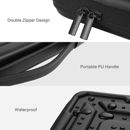 MOSISO Laptop Shoulder Bag Compatible with MacBook Pro 16 inch 2023-2021 M3 A2991 M2 A2780 M1 A2485 / Compatible with MacBook Pro 16 inch A2141, Waterproof Shockproof Carrying Case Bag, Black iMosiso