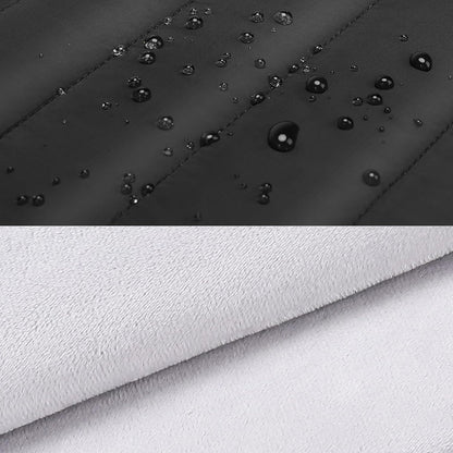 MOSISO Puffy Laptop Sleeve Compatible with MacBook Air/Pro, 13-13.3 inch Notebook, Compatible with MacBook Pro 14 inch 2023-2021 A2779 M2 A2442 M1, Polyester Horizontal Bag Cover with Small Case,Black iMosiso