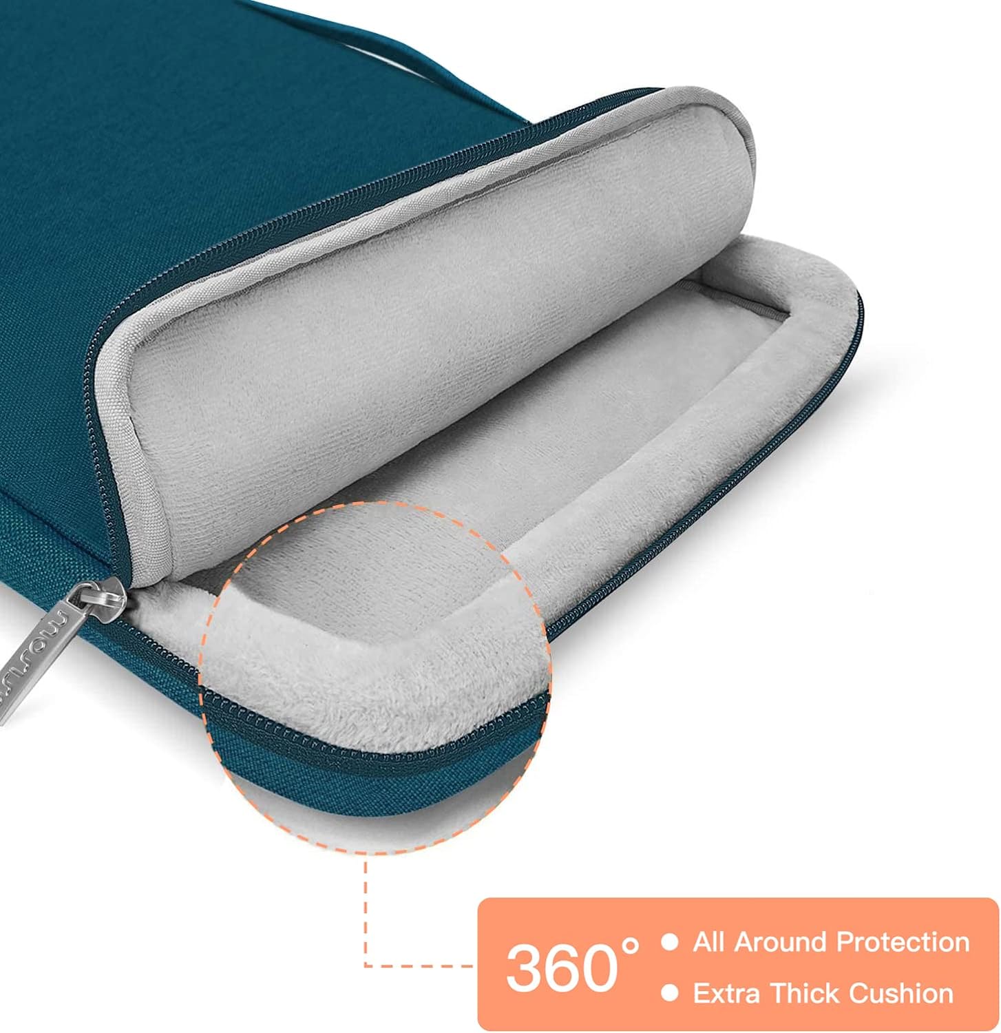 MOSISO Compatible with MacBook Air 13 inch Case 2022 2021 2020 2019 2018 Release A2337 M1 A2179 A1932 Retina Display Touch ID, Plastic Hard Shell&360 Protective Sleeve Bag&Keyboard Skin, Deep Teal iMosiso